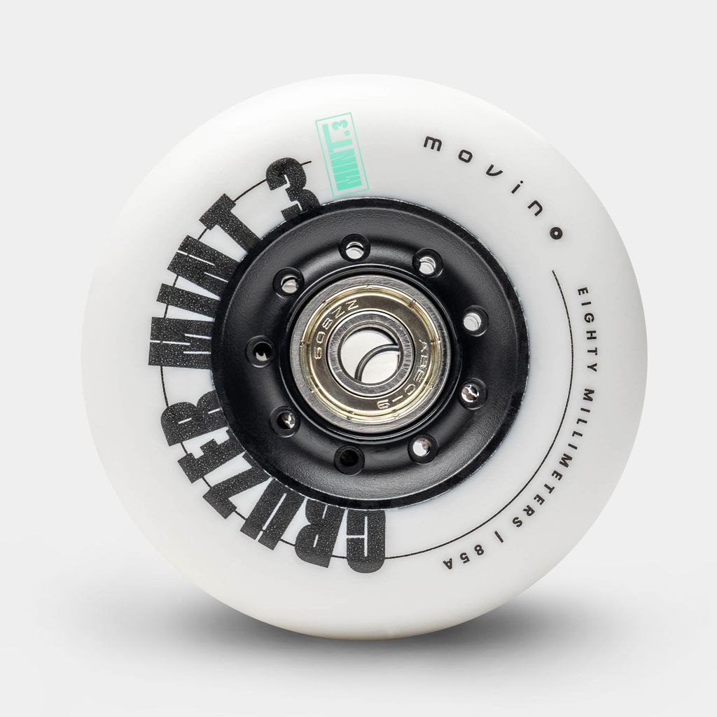 Movino Cruzer White 3 (4 Pieces) ABEC-9
