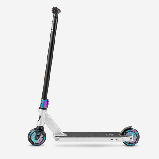 Trottinette Freestyle Movino Nitro Pro – Roues 100 Mm ABEC 9 – Aluminium 6061 – Poids 3,5 Kg – Stunt Scooter Enfant/Adulte